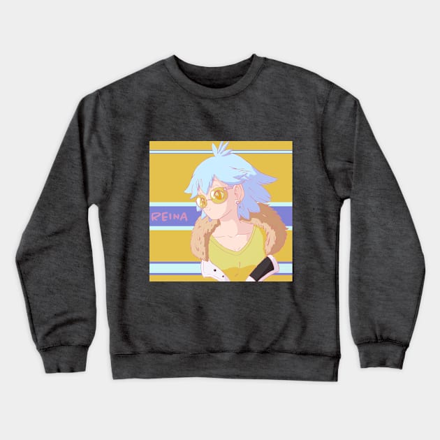 Reina, Your New Best Girl Crewneck Sweatshirt by uravitarian